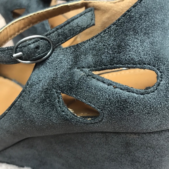 NWOT Vintage Inspired Wedges - Picture 6 of 6